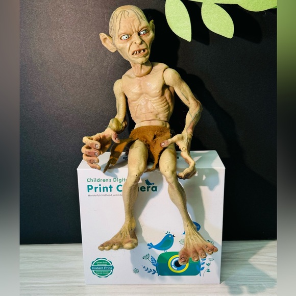Lord of the Rings 10'' GOLLUM SMEAGOL MARVEL  Toy Biz USED 2003 VINATGE - Picture 2 of 16